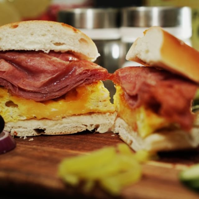Taylor Ham, Egg and Cheese.