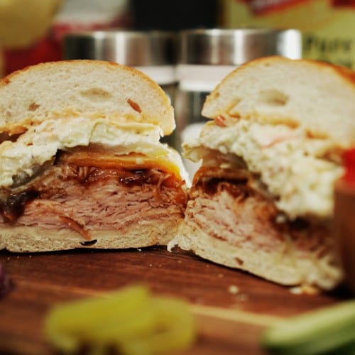 Smokey BBQ Turkey Melt.