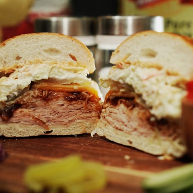 Smokey BBQ Turkey Melt.
