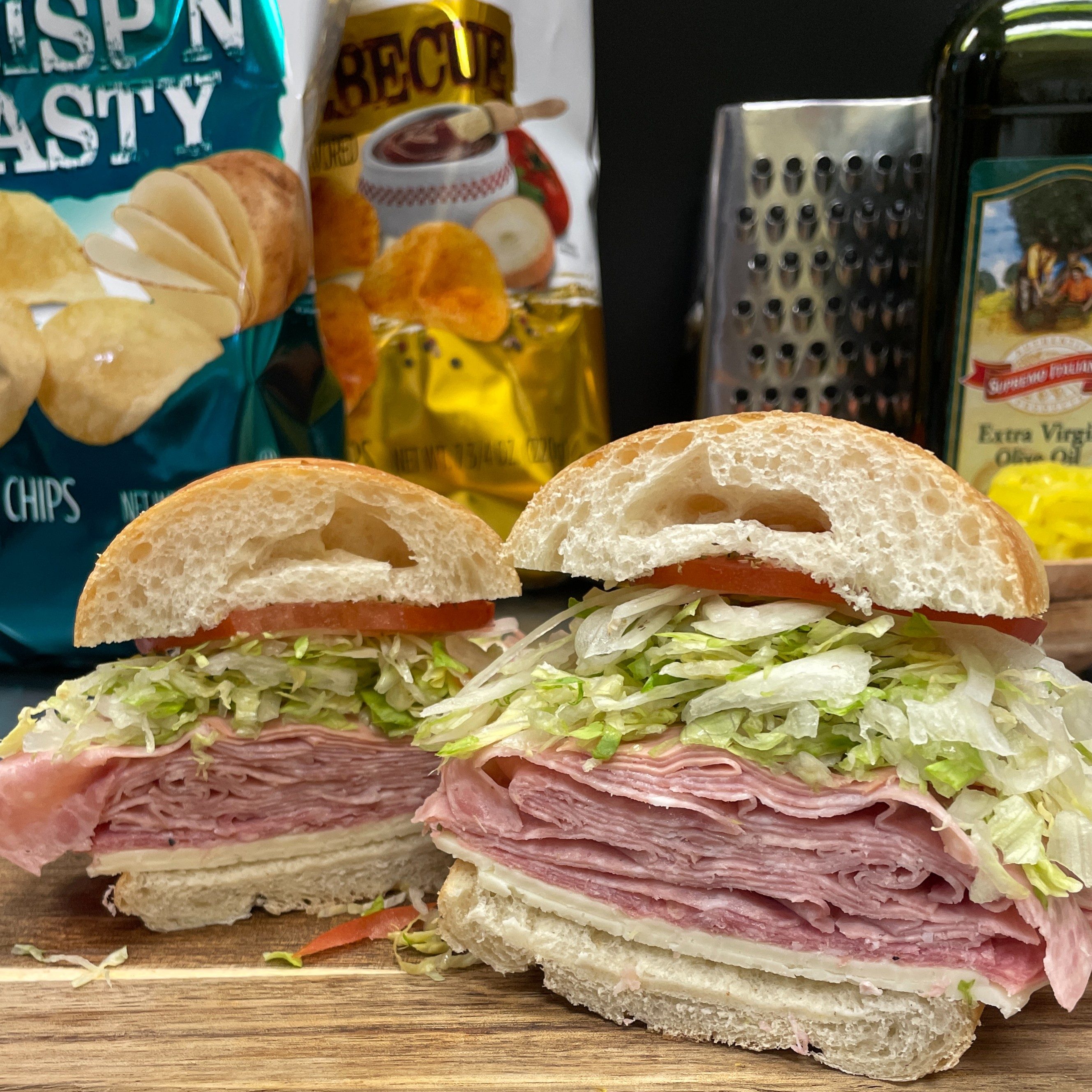 #4 Pressed Ham, Salami, Bologna & Cheese.